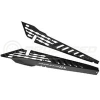 PSR "STI Performance" Vented Fender Shrouds Black for Subaru WRX/STI VA 15-21