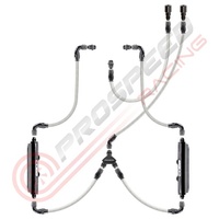 PSR/Raceworks Parallel Fuel Rail Kit  Turbosmart FPR800 Blue PSR-RWH-302