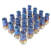 PSR G5 Titanium Wheel/Racing Nuts M12 x 1.5