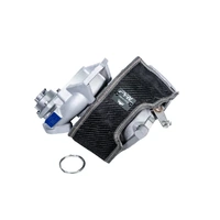 PRL Motorsports PTP Black Lava Turbo Blanket for Honda Civic Type-R FK8 17-21/FL5 22+