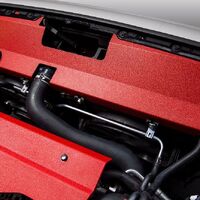 Radiator Cover (suits Subaru 15+ WRX/STI) (suits Intakes w/o Factory Inlet Chute) - Red PWED04R