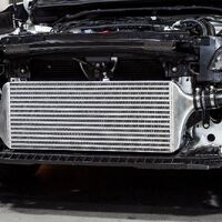 Front Mount Intercooler Kit (suits Subaru 15+ VA WRX) - Black PWFMIC07B