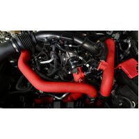 PROCESS WEST Next Gen Ranger Raptor intercooler piping kit - wrinkle red PWRRIC02R-pipe