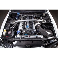ARTEC Performance Nissan Skyline R32 RB25 / RB26 Dry Carbon Air Intake Kit R32-4IN-3K-GLSS