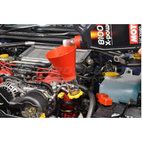 RCM Engine Oil Fill Funnel for Subaru WRX/STI/FXT/LGT (EJ20/EJ25)