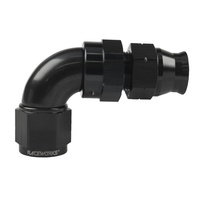 Raceworks Female To 5/8" Tube 90Deg Adapter  RWF-139-10-10BK