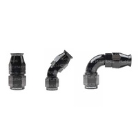 Raceworks Teflon Hose Fitting  60 Degree RWF-208-06BK