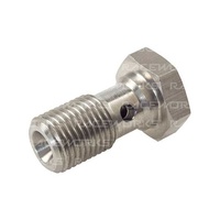 Raceworks Stainless Steel Banjo Bolt 3/8"-24 (20mm) 7/16"-20 (25mm) RWF-300-04SS