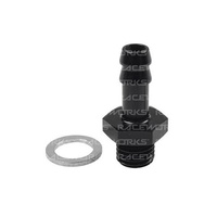 Raceworks Metric Male M10X1.0 To 5/16'' Barb 5/16" RWF-414-M10-05BK