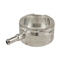 Raceworks Large Billet Aluminium Weld-On Radiator Neck ID40mm OD57mm  RWF-462-02-A