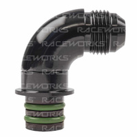 Raceworks Push In Transmission Adaptor Fitting 8AN for Ford ZF 6HP26  RWF-922-ZF-08BK