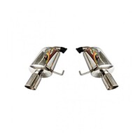 AVO Dual Stainless Steel Mufflers  FOR Liberty GT 04-09 Sedan