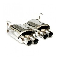 AVO Dual Stainless Steel Mufflers  FOR STi Sedan 11-14