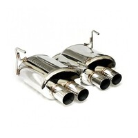 AVO 3" Stainless Steel Cat Back Exhaust - Quad Tip FOR WRX/STi 11-14 Sedan