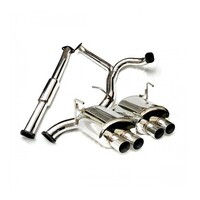 AVO Cat Back Quad Tip Exhaust (WRX/STi 2015+) - Titanium Tips