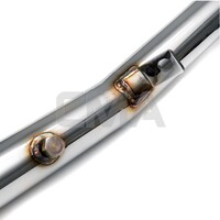 AVO 2.5" Stainless Steel Front Pipe - Race Use Only - No Cat FOR BRZ/86