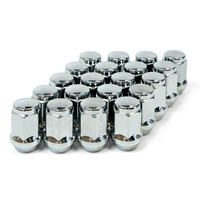 Wheel Nut Flat Head Bulge 12 x 1.50 35mm 20pcs