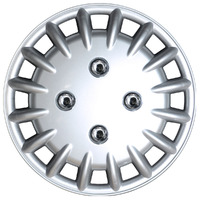 Tracer 12" Silver Wheel Cover set