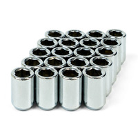 Wheel Nut Internal Hex 12 x 1.50 Chrome 33mm 20pcs