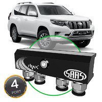 Diff Breather Kit 4 Port suit for Toyota PRADO 150 Series 2009-Current