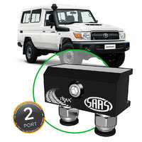 Diff Breather Kit 2 Port suit for Toyota LANDCRUISER 70 Series 1985-2018