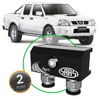Diff Breather Kit 2 Port suit for Nissan NAVARA D22 1997-2014