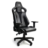 Executive Office Chair Black with Carbon Accents Gaming