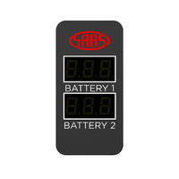 Dual Volt Digital Switch Gauge 8v-18v for Nissan 39 x 23