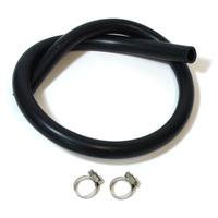 Oil Resistant Hose 19mm (3/4) ID x 1M + 2 Clamps