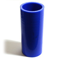 Straight 4 Ply Silicone Hose 45mm x 45mm x 127mm Blue