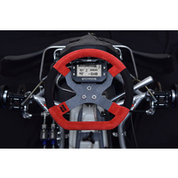 MyChron5 Kart Steering Wheel Red/Black (Standard 3 hole)