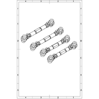SPL Rear Upper Arm Links for BMW E9X/E8X (SPL RUA E9X)