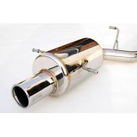 Invidia G200 Turbo Back Exhaust w/Hyperflow Down Pipe, SS Tip for Subaru Forester XT SG 03-08