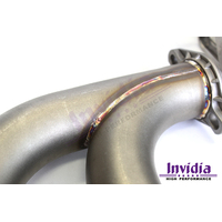 Invidia Q300 Turbo Back Exhaust w/Oval Ti Tips for VW Golf R Mk7