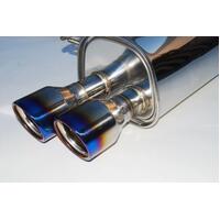 Invidia Q300 Turbo Back Exhaust w/Ti Tips for Subaru WRX 11-14/STI 11-21