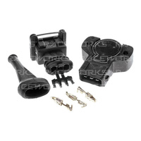 Raceworks Motorsport TPS 3 Pin Black Ccw Rotation 8mm 'D' Shaft  TPS-106