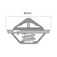 TRIDON HF Thermostat For Nissan Patrol GU 12/97-10/01 4.5L TB45E