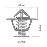 TRIDON HF Thermostat For Toyota Yaris NCP90R 10/05-12/10 1.3L 2NZ-FE