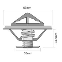 TRIDON HF Thermostat Transporter T4 - Inc. Diesel 01/94-12/04 2.4L,2.5L AAB,AAF