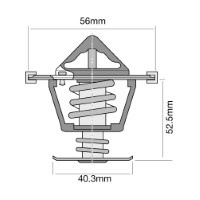 TRIDON HF Thermostat For HSV Senator - V8 VE 04/08-12/10 6.2L LS3