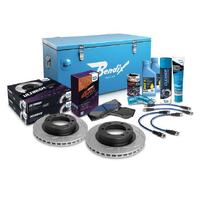 Bendix Ultimate 4x4 Brake Upgrade Kit Front for Hi-Lux 05-15 (U4WD-BUK4)