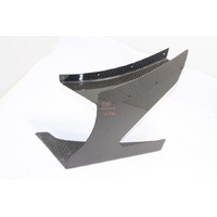 Varis ASSO Version Front Bumper Hyper Canard Set Carbon Fiber - CP9A