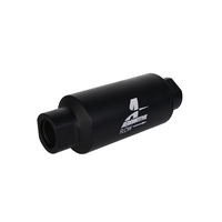 AEROMOTIVE 40 Micron Stainless , ORB-12 Black Filter(12343)