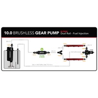 Fuel Cell, Fuel Pump, True Variable Speed, 6 Gal, Brushless Spur 10.0 GPM(18647)