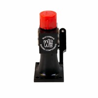 AEROMOTIVE Valve, Shut Off, Three Way, Tall Mount, AN-08(44612)