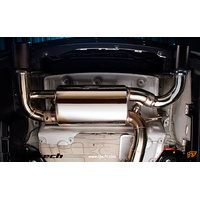 IPE (STAINLESS)EXHAUST SYSTEM Front Pipe+Mid Pipe+Valvetronic Muffler+OBDii+Dual Side Single Out Tips F30 335i (N55)(2011 - 2015)