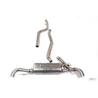IPE (STAINLESS)EXHAUST SYSTEM Front Pipe + Mid Pipe + Valvetronic Muffler+ OBDii G05 X5 40i(2018-on)**Cannot fit OPF.