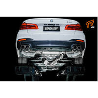 IPE STAINLESS EXHAUST SYSTEM Front Pipe+Mid Pipe I+Mid Pipe II+Valvetronic Muffler +Outlet Pipe+OBDii+Tips  G30 520i/525i/530i (2016 - on)OPF Version