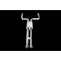 IPE (STAINLESS)EXHAUST SYSTEM Mid Pipe + Link Pipe + Valvetronic Muffler Maserati Levante/S(2016 -on)