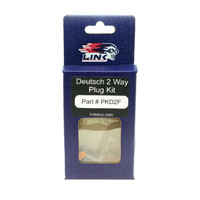 LINK Terminals and Plugs Deutsch 2 Way Plug Kit  PKD2F